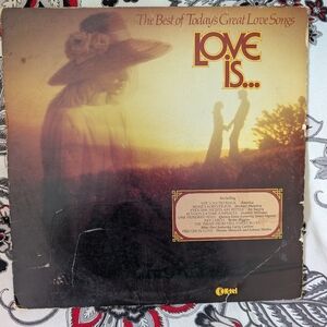 Love Is The Best Of Today's Greatest Love Songs Vinyl Record